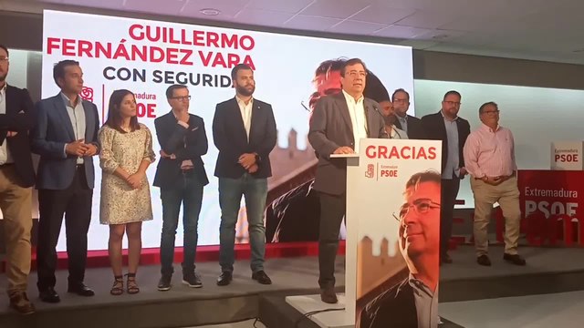 Vara ofrece una rueda de prensa para analizar la victoria electoral