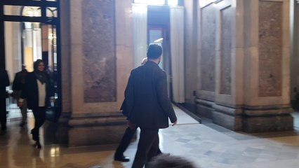 Torra y Maragall tras el pleno del Parlament