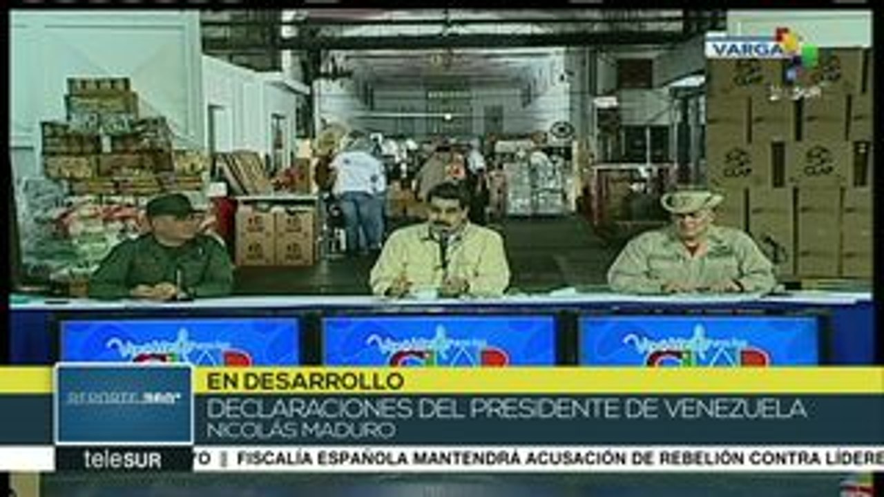 Pdte. Maduro: Los CLAP tienen de enemigos a EE.UU. y la oligarquía