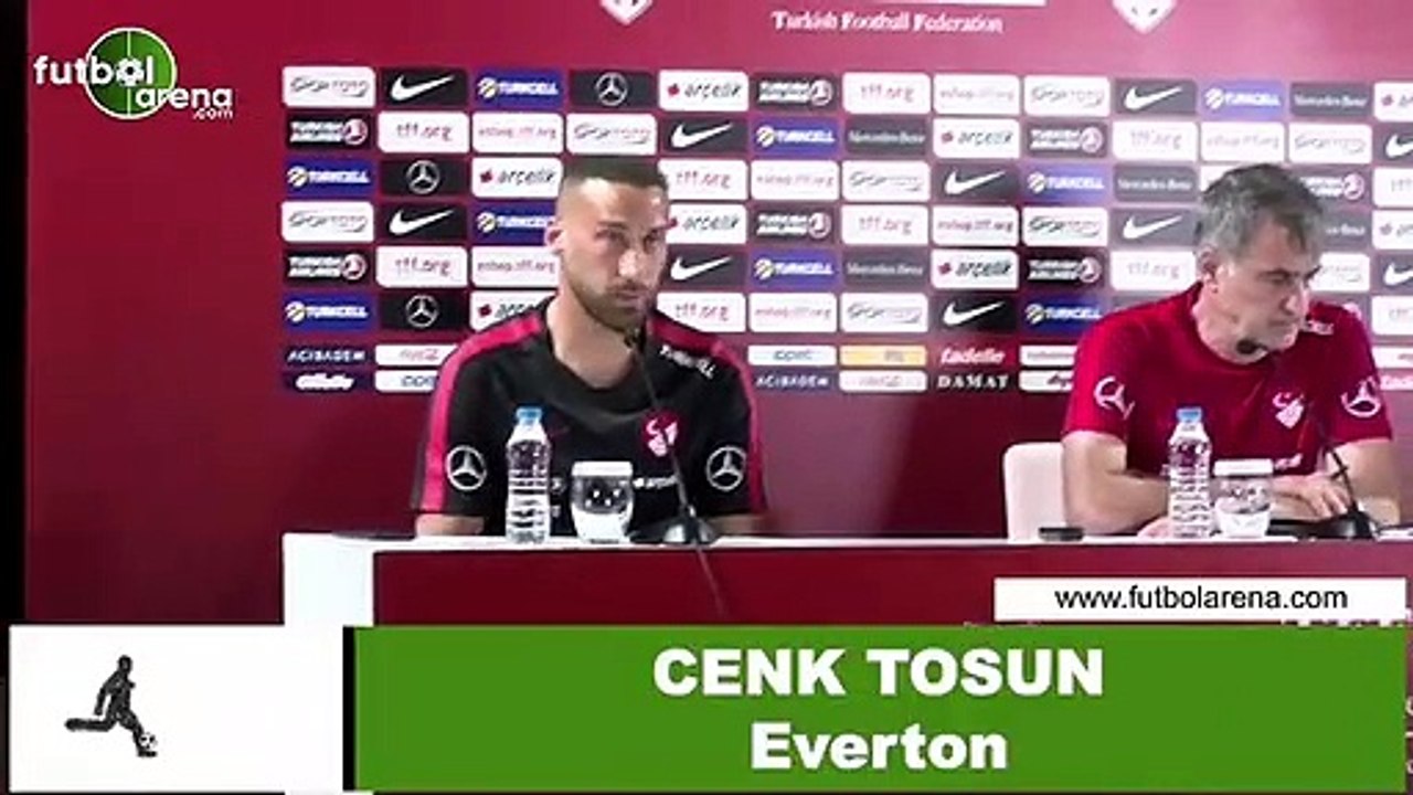 Cenk Tosun: "Milli Takım'a hazır geldim"