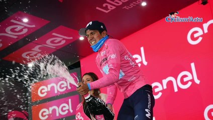 Tour d'Italie 2019 - Richard Carapaz : "C'est une bonne journée, pour Mikel Landa, comme pour moi"