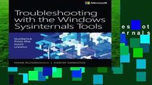 About For Books  Troubleshooting with the Windows Sysinternals Tools  Review