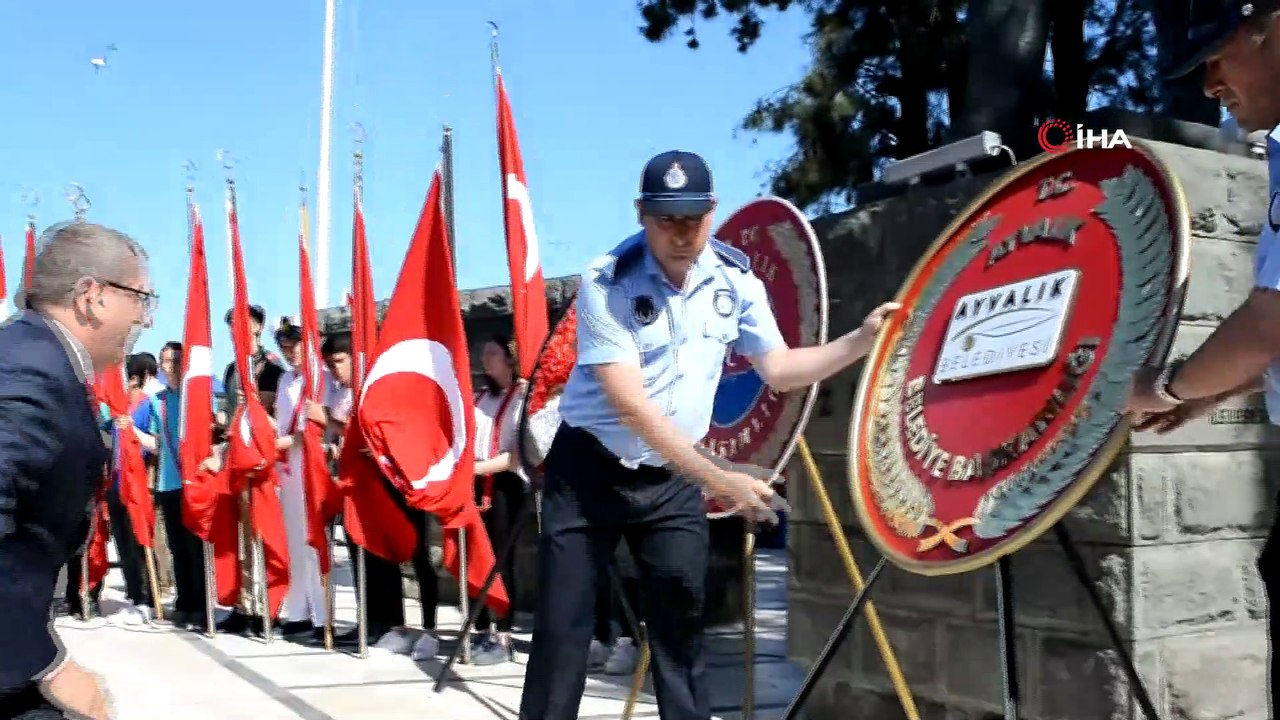 Ayvalık’ta ilk kurşunun 100. yılı kutlandı
