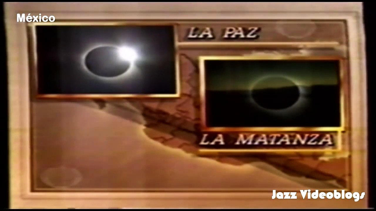 Asi se vio El Eclipse de Sol en Mexico -1991 -