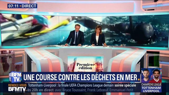 Une course contre les déchets en mer