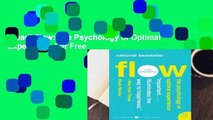 [Read] Flow: The Psychology of Optimal Experience  For Free