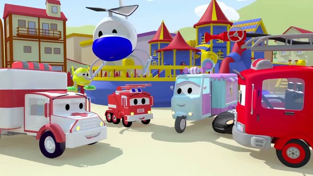 La Super Patrouille - Trop de bonbons - La Ville des Voitures Dessin animé pour enfants