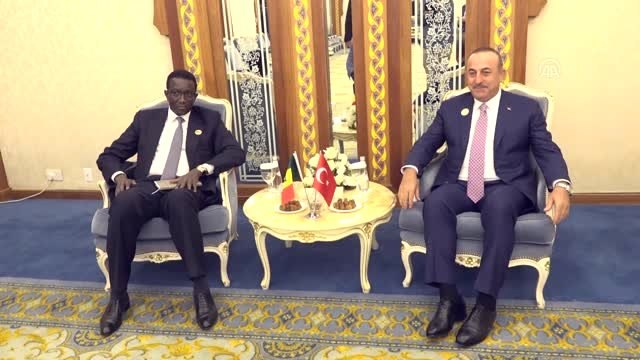 Bakan Çavuşoğlu, Senegal Dışişleri ve Diaspora Bakanı Amadou Ba ile görüştü
