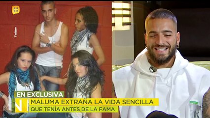Maluma extraña la vida sencilla que tenía antes de la fama.
