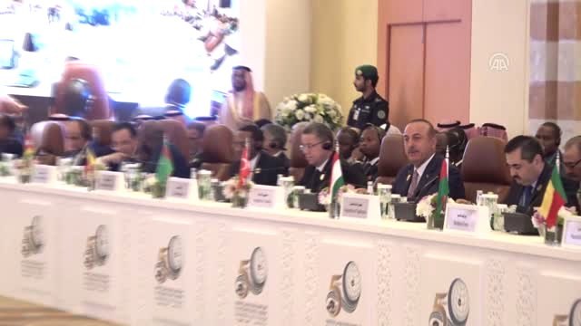 Dışişleri Bakanı Çavuşoğlu, İslam İşbirliği Teşkilatı Bakanlar Toplantısına katıldı (2)