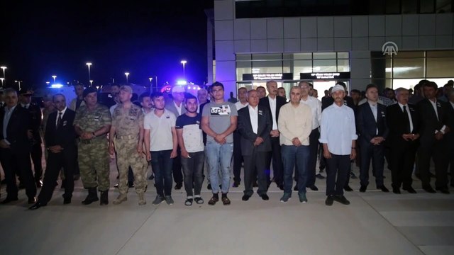 Şehit Piyade Uzman Çavuş Taşhan'ın naaşı Kahramanmaraş'a getirildi