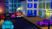 Suzy the Little Car and her friends in Car City: Tom The Tow Truck, Car Patrol and Troy the Train !