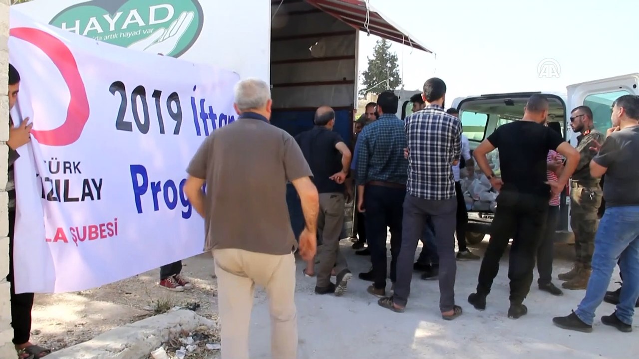 Türk Kızılay'dan Suriyelilere iftar - HATAY