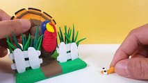 Farm animals #8 - Clay Turkey For Kids - How To Make A Clay Turkey - Clay modeling