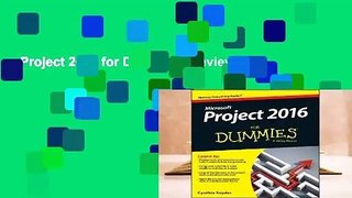 Project 2016 for Dummies  Review