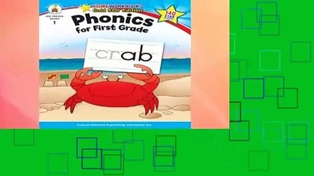 Phonics for First Grade, Grade 1: Gold Star Edition Best Sellers Rank : #2