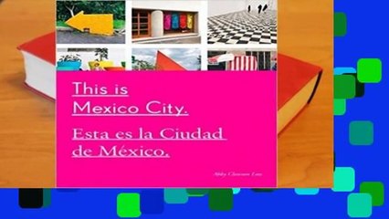 Full E-book  This Is Mexico City  For Kindle