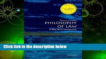 Full version  Philosophy of Law: A Very Short Introduction  Best Sellers Rank : #5