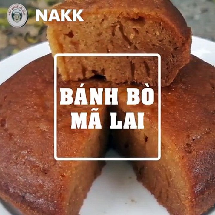 Cách làm BÁNH BÒ không cần lò nướng - Nấu Ăn Không Khó