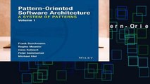 About For Books  Pattern-Oriented Software Architecture Volume 1: A System of Patterns  Review