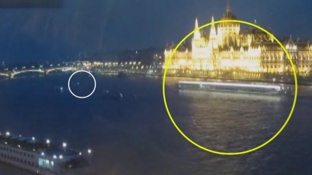 헝가리 유람선 침몰 사고 현장, 특수기계 동원해 구조 중 / YTN