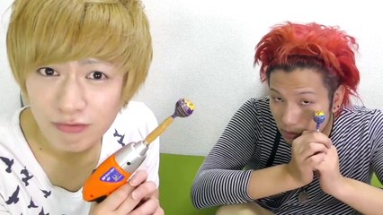 電動ドリルならチュッパチャップス10秒で舐め切れるんじゃね！？