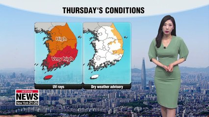 Cool Thursday morning, warm up this afternoon 053019
