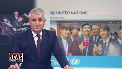'BTS interview' video posted on UN website's homepage