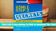 Online USMLE Step 3 Secrets  For Kindle