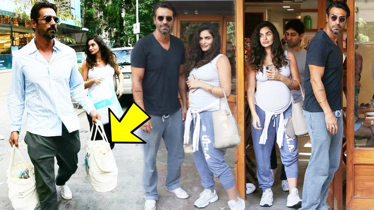Arjun Rampal Does SHOPPING For PREGNANT GF Gabriella Demetriades