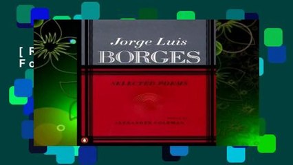 [Read] Selected Poems  For Free