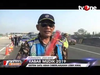 One Way Diterapkan Lebih Awal untuk Urai Kepadatan Cikampek
