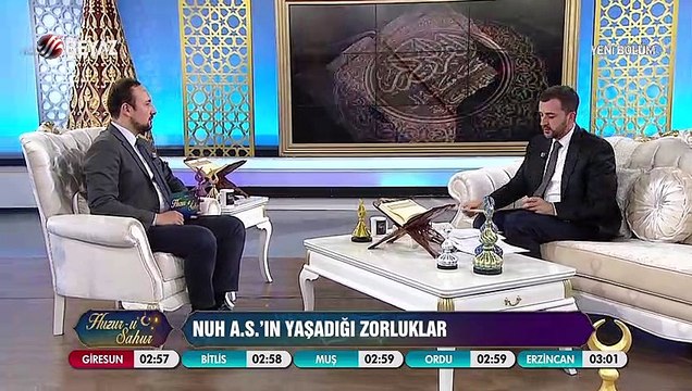 Huzur-u Sahur 30 Mayıs 2019