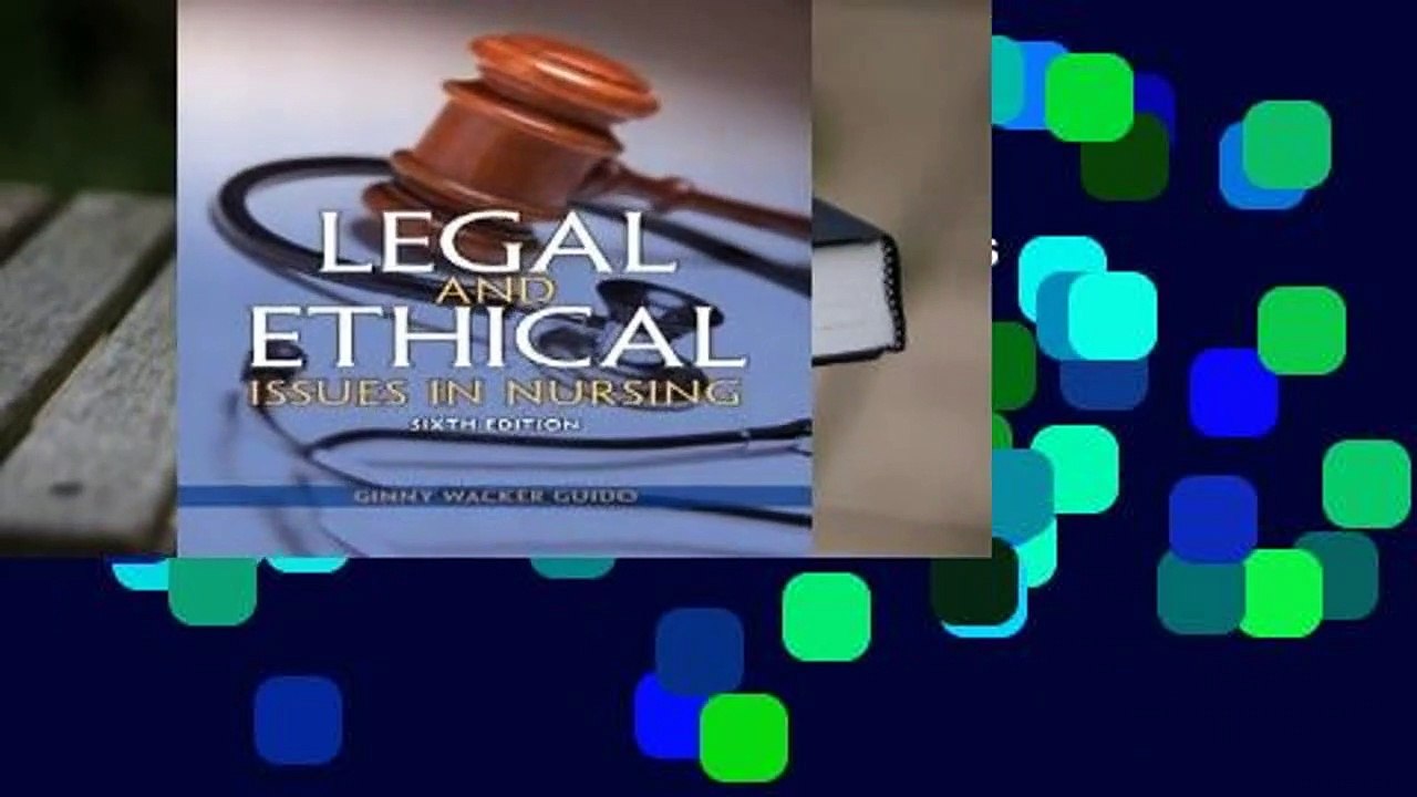 Full E-book  Legal and Ethical Issues in Nursing  Review