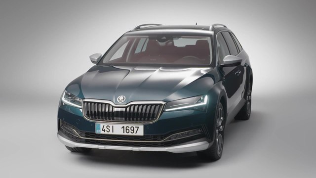 The new Skoda Superb Scout Design Highlights