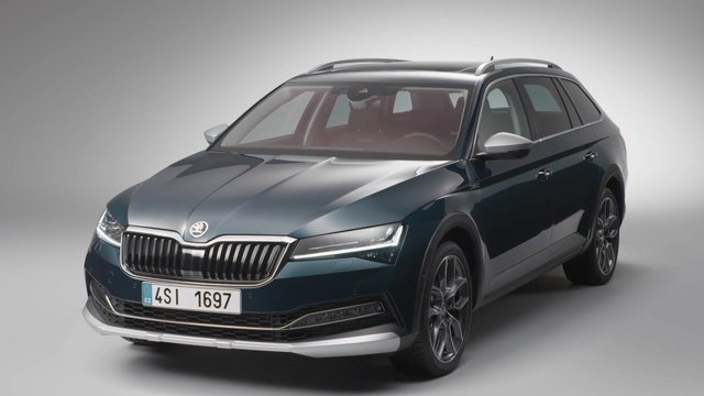 The new Skoda Superb Scout Design