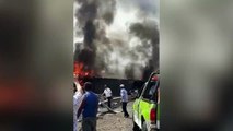 21 قتيلاً على الأقلّ في حادث سير بالمكسيك