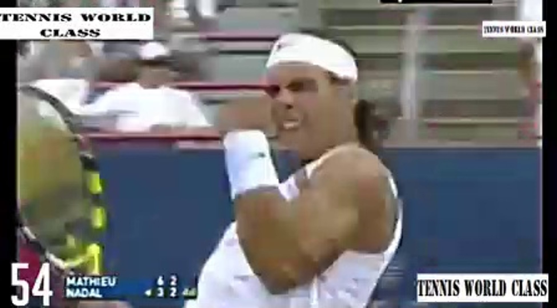 ⁣RAFAEL NADAL: TOP 100 HITS OF CAREER