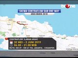 Skema Satu Arah dan Contraflow Selama Arus Mudik 2019