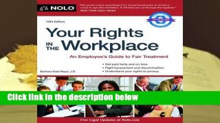 [Read] Your Rights in the Workplace  For Free