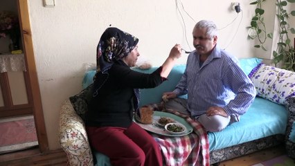 Kas hastası eşine 6 yıldır özveriyle bakıyor - NİĞDE