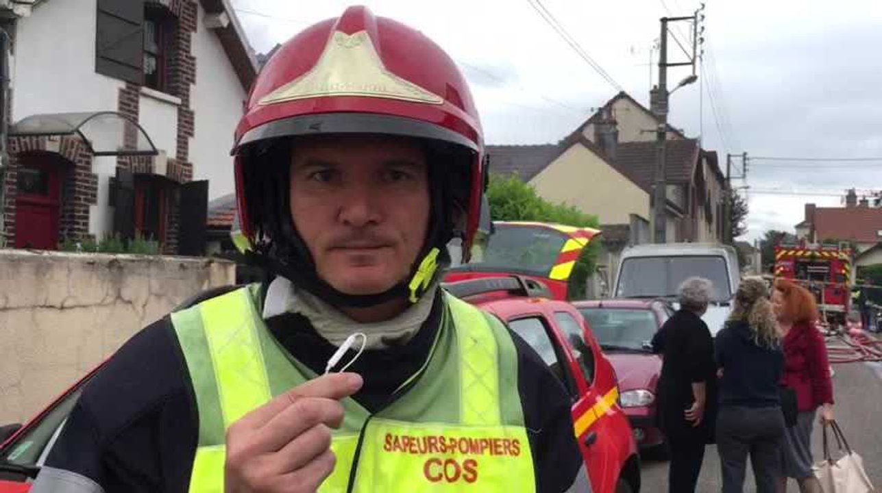 Incendie à Troyes : les pompiers sécurisent le site