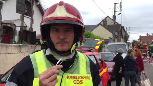 Incendie à Troyes : les pompiers sécurisent le site