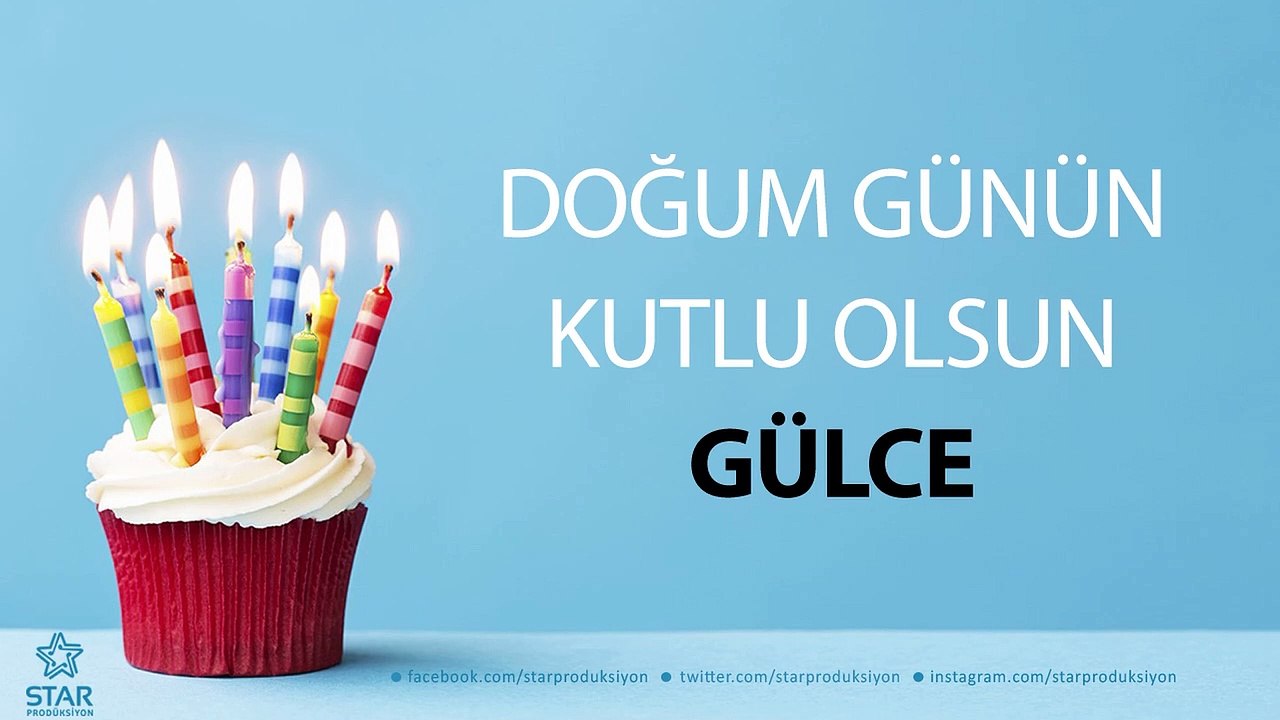 İyi ki Doğdun GÜLCE - İsme Özel Doğum Günü Şarkısı