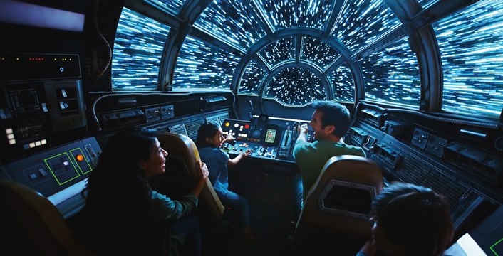 Star Wars: Galaxy's Edge - Millennium Falcon Smugglers Run Attraction - Disney