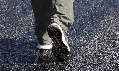 Sıcak hava asfalt eritti