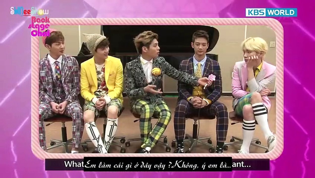 [Vietsub - S2] 130506 SHINee @ KBS K-Pop Backstage Chat Ep 8
