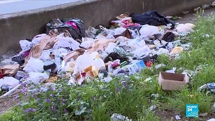 Des demandeurs d'asile érythréens campent au bord du périphérique parisien