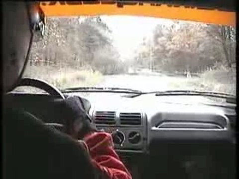 Crash embarquée Peugeot 205 GTi