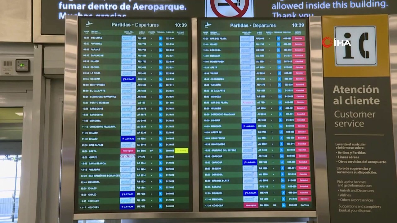 - Buenos Aires’te Hayat Durma Noktasına Geldi